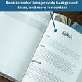 thumbnail image 2 of Niv, the Woman's Study Bible, Leathersoft, Blue, Full-Color, Thumb Indexed: Receiving God's Truth for Balance, Hope, and, (Hardcover), 2 of 4