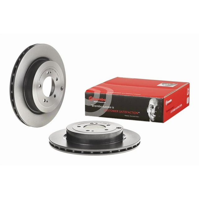 Brembo Rotor de Frein 09A19711C02 Ventilé; Design en une Pièce; Motif de Boulon de Roue 5 x 114.3 Millimètres; Diamètre Intérieur de Chapeau 190 Millimètres; Diamètre de Moyeu 80 Millimètres; Fonte à Haute Teneur en Carbone; Simple