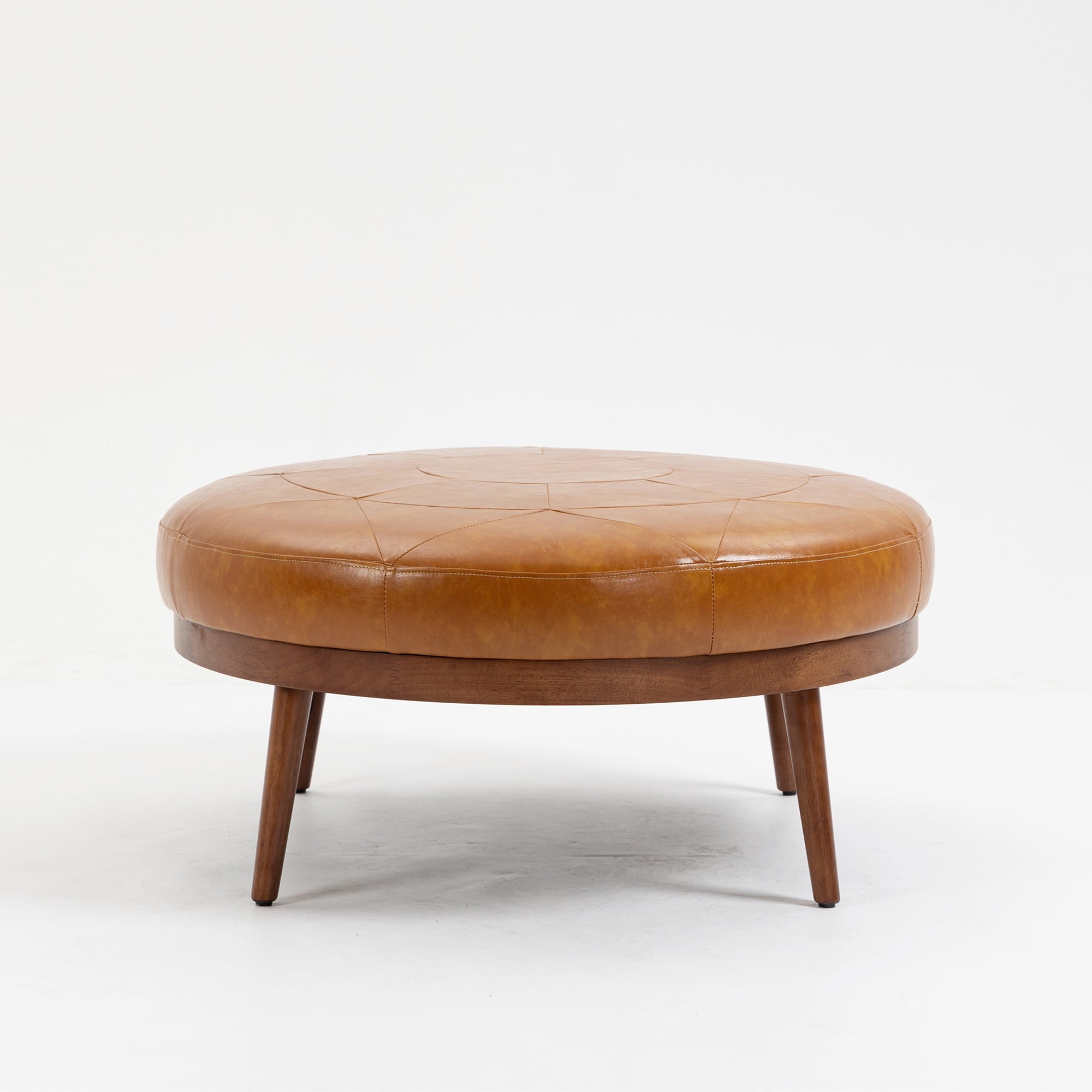 Krista 36 in. Indoor Tan Finish Ottoman