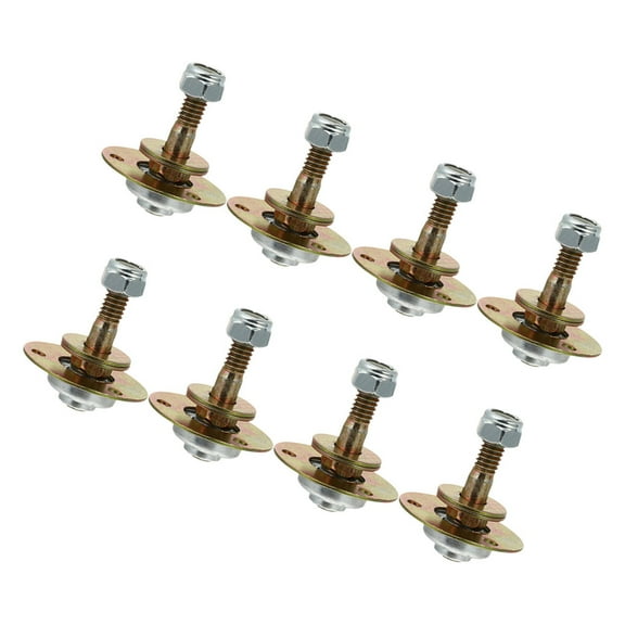 STOBOK 8Pcs Rocking Chair Bearing Screws Bolts Set Iron Material Easy Install Furniture Kit