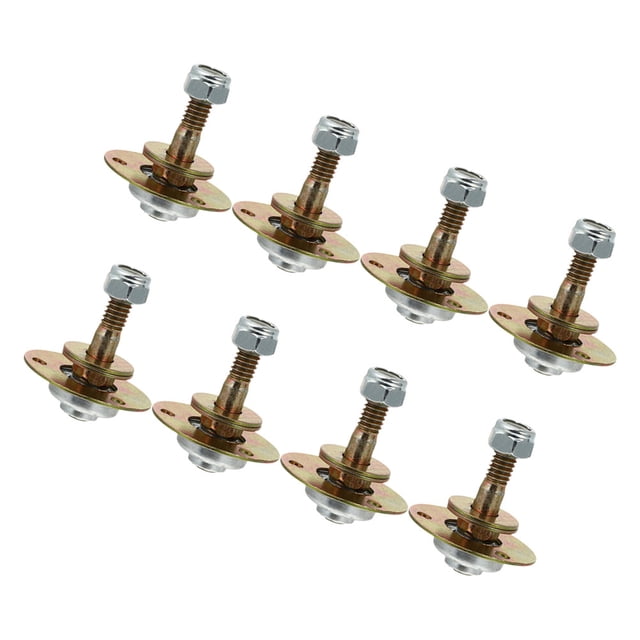 Phenofice 8Pcs Round Iron Rocking Chair Bearing for Replacement Furniture Maintenance Home Use