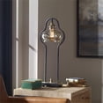 thumbnail image 4 of Bowery Hill Modern Table Lamp in Aged Black and Antique Brass, 4 of 4