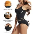 thumbnail image 7 of COMVALUE Seamless Tummy Control Hip Butt Lifter Shapewear Waist Trainer Bodysuit Women Clothing Full Body Shaper (Grey, S), 7 of 7