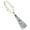 Silver Gray 33cm, variant on jifeng Car Rearview Mirror Pendant Door Wall Accessory Lotus Beads Hanging Ornament Deep Red 33cm