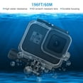 thumbnail image 5 of Waterproof Housing Case for GoPro Hero 8 Action Camera Protective Shell with Bracket, 5 of 7