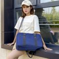 thumbnail image 4 of fastboy JK Large OxfordCloth External Mobile Uniform Bag With Strap Shoulder Blue Grey, 4 of 6