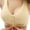241#Khaki, variant on Padded T Shirt Bras for Women Comfort Full Coverage Underwire Button Front Closure Cotton Bra Soft Wireless Underwear Underwire T-shirt Bra Padded Bralettes for Women Sexy