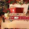 thumbnail image 4 of Hometravel Festive Table Flag, Waterproof Christmas Tablecloth for Coffee Table, Holiday Decoration Supplies for Living Room or Entertainment Center, 4 of 6