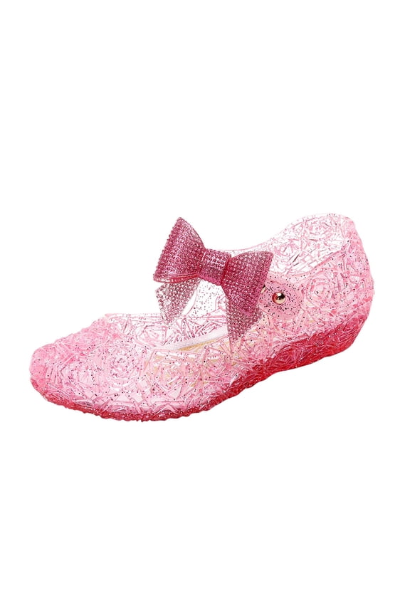 Girls Sneakers Jelly Shoes First Birthday Footwear for Toddler Glitter Dress Sandals Running Shoes Casual School Wear