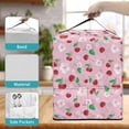 thumbnail image 5 of ZIATUBLES Ice Cream Machine Cover Stain Resistant Kitchen Appliance Protector with Front Pockets Countertop Decorative Accessories, 15.35" x 9.84" x 18.11", Cherry Flower Print, 5 of 6