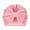 Pink, variant on Newborn Baby Bow Knot Turban Hat Infant Toddler Hospital Hat Velvet Head Wrap Beanie Cap for 0-24 Monts
