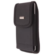 Rugged Phone Case Belt Clip for LG Velvet Model - Holster Canvas Cover Pouch Carry Protective