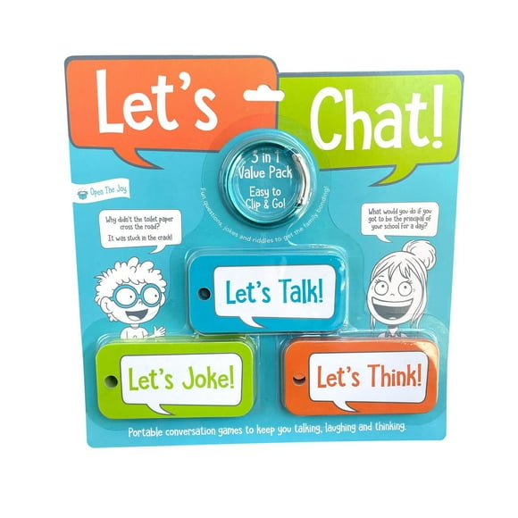 Parlons-en! Cartes de conversation format poche - version anglaise
