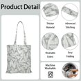 thumbnail image 4 of Sac d'Épicerie Lavable à la Mode - Sac de Courses Pliable Réutilisable, Durable 16x15 pour Aventure et Exploration, 4 of 5