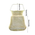 LYTiang Hanging Folding Wire Fish Net Fish Net Pocket Fishing Fishing