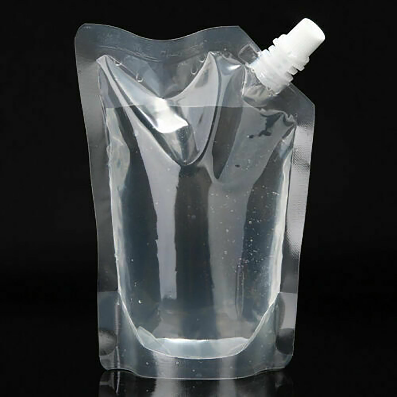 1x Funnel for Stand up Clear Plastic Spouted Drink Bag Pouch Cruise Booze 
