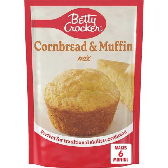 Betty Crocker Cornbread and Muffin Baking Mix, 6.5 oz.