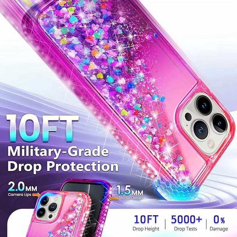 NGB Supremacy iPhone 11 Glitter Liquid Case with Accessories photo 3