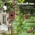 thumbnail image 4 of Estaca de Casas de Pájaros, Casa Decorativa de Metal Decorativa de Metal Decorativa Para Patio para patio, 4 of 7