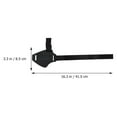 thumbnail image 2 of unbranded Motorbike Gear Shifter Pad Negro Protector De Ligero Y Resistente Para Cambio De Marchas, 2 of 7