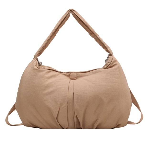 Bolso acolchado de invierno para mujer bolso de hombro de gran capacidad elegante para uso diario en la oficina