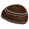 thumbnail image 4 of Striped Beanie Kufi Caps Featuring Cool Designs and Patterns, 4 of 18