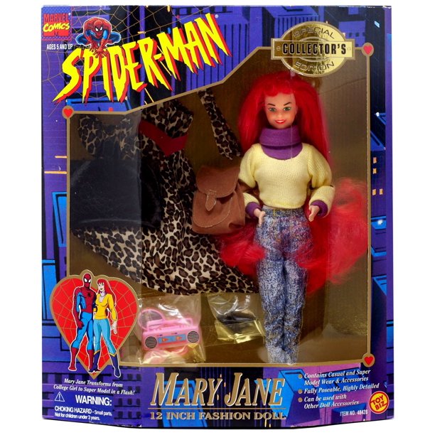Marvel Spider-Man Mary Jane Doll - Walmart.com - Walmart.com