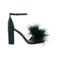 thumbnail image 2 of Sam Edelman Womens Yaro Feather Leather Ankle Strap Heels, 2 of 3