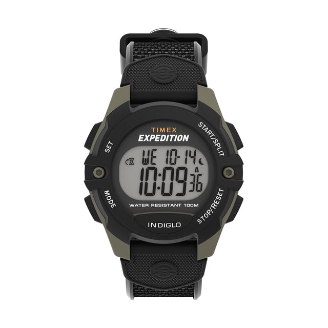 Reloj Timex Expedition para hombre, caja de 41 mm y correa negra