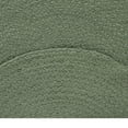 Mainstays Round Braided Placemat - Hedge Green - 14" Diameter, Polyester