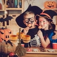 thumbnail image 6 of Pumpkin Snack Bowls on Broomstick Stand - Halloween Party Serving Tray with Removable Bowls for Candy, Chips & Treats - Festive Table Decor & Party Favor Supplies, 6 of 9