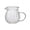 Transparent, variant on Glass Pitcher Elegant Shaped Crystal Glass Creamer Pitcher Glass Tea Pitcher Coffee Milk Creamer Pitcher Creative Milk Frothing Pitcher Milk Frother Cup Creamer Jug