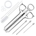 thumbnail image 1 of Kit de jeringas para inyectores de carne QPMR de acero inoxidable de gran capacidad, 60 ml, 1 of 7