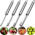 thumbnail image 2 of Set Of 4 Multifunctional Fruit Corers And Corers Set Stainless Steel Pear Corers 4 Sizes, 2 of 5