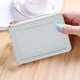 thumbnail image 3 of Cartera con tarjetero de 2 uds., bolsillo frontal de cuero minimalista, tarjetero para hombres y mujeres MFZFUKR BST3053987-1, 3 of 5