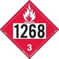 thumbnail image 1 of Labelmaster ZT2-1268 un 1268 Placard de Hazmat Liquide Inflammable, Tagboard (Lot de 25), 1 of 1