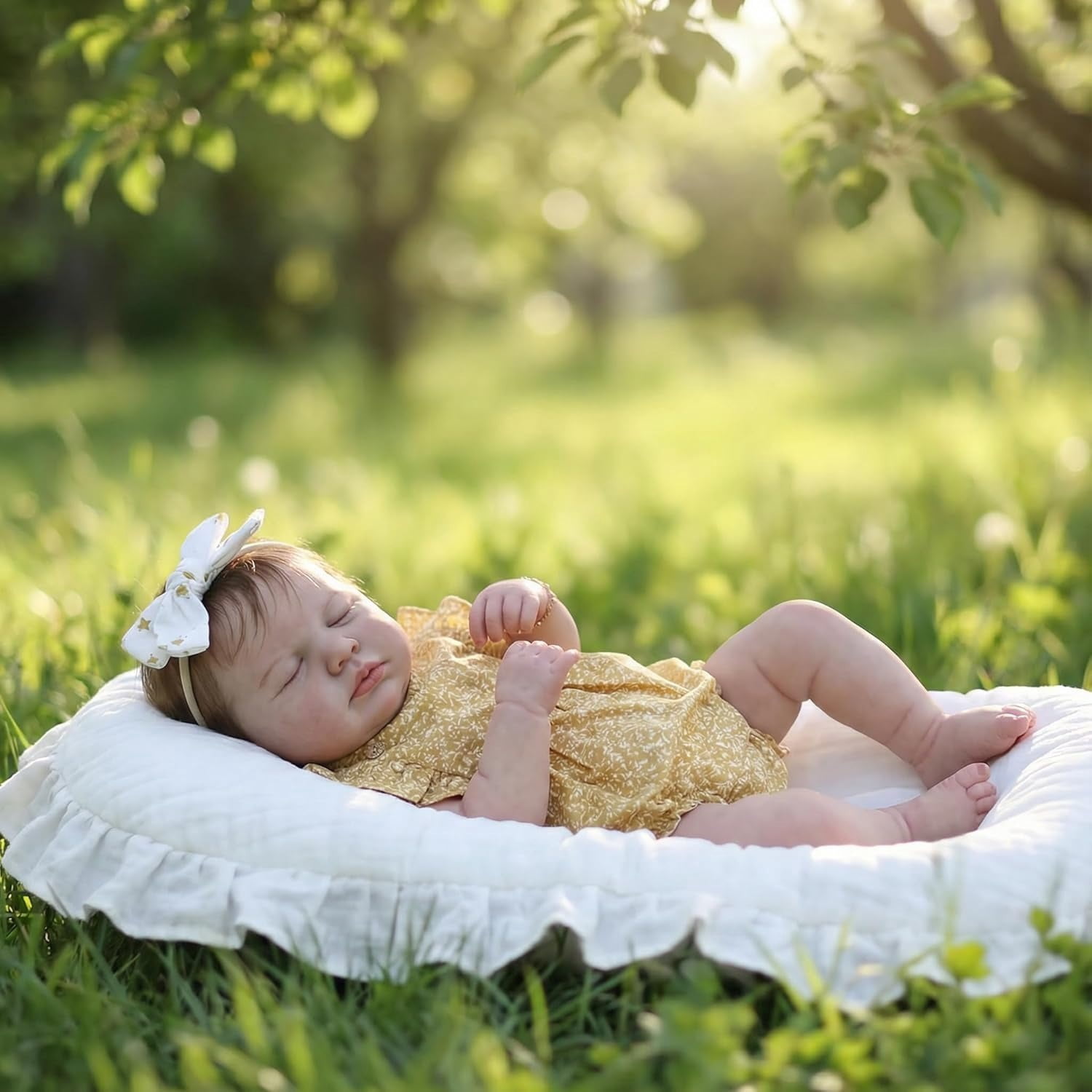 Life Like Reborn Baby Dolls - 20 Inch Sleeping Soft Coth Body Reborn Doll,  Real Life Newborn Baby Doll with Accessories for 3+ Year Old Kids Gifts