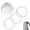Steel pot, variant on 4Pcs Espresso Pots Replacement Aluminium Filter Disk And Silicone Gaskets Seals For Espresso Pots