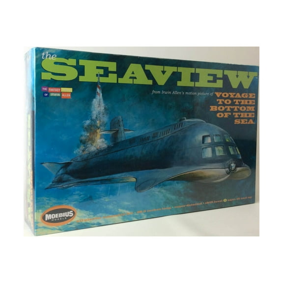 39 Inch 8 Window Seaview by Moebius Models The Seaview Play Boat, Moebius, 5.28 oz