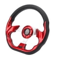 thumbnail image 2 of Volante de carrito de golf de 12,5 pulgadas, volante universal de 6 orificios de repuesto para E‑Z‑GO TXT y Golf RXV Rojo Jadeshay A, 2 of 8
