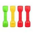 thumbnail image 1 of LIOOBO 4 Pcs Plastic Dumbbells Ergonomic Children Morning Exercise Barbells Hand Bar for Kindergarten (Random Color), 1 of 5