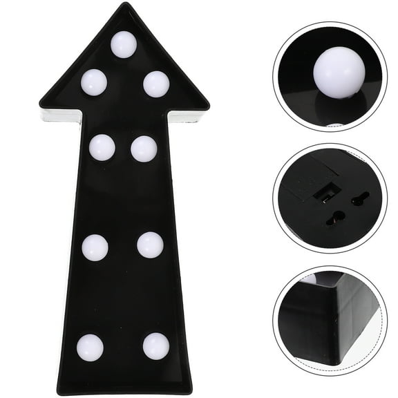 WRISTBIQUE Decorative Arrows Wall Decor In Black 1Set 8.9*3.9*1.9In