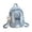 Blue, variant on Kawaii Bunny Ear Backpack for Teen, Cute Bunny Ear Lightweight Daypack, Padded Straps, Casual Backpack for Travel Bookbag