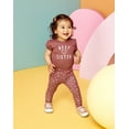 thumbnail image 2 of Garanimals Baby Girl Print Jersey Leggings, Sizes 0/3 Months-24 Months, 2 of 5