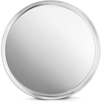 FONTEME 15-inch Aluminum Pizza Tray | Commercial Grade Pizza/Baking Tray for Oven | Pizza Baking Tray for Home And Restaurant | Round, Aluminum, 15-inch [1PK]