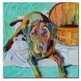 thumbnail image 2 of Trademark Art "Basket Retriever" Canvas Art by Pat Saunders-White, 2 of 2