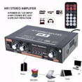 thumbnail image 2 of Amplificador De Audio Bluetooth Receptor Subwoofer Radio FM Reproductor De Música Para Coche, 2 of 6