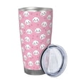 thumbnail image 2 of Salouo Cute Cat Print 20oz Tumbler with Lid,Stainless Steel Vacuum Insulated Tumbler Durable Insulated Coffee Mug Thermal Cup with Splash Proof Sliding Lid-Straw Two-piece Set, 2 of 8