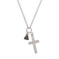 thumbnail image 2 of Delight Jewelry Goldtone Mini Buddha I Have Plans for You Engraved Cross Zoey Necklace, 28", 2 of 4