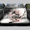 thumbnail image 6 of Uourmeti Dragon Cherry Blossom Print Car Seat Covers Easy to Install Seat Covers Full Set Durable Interior Decor Breathable Fit for Truck Cars, 6 of 10